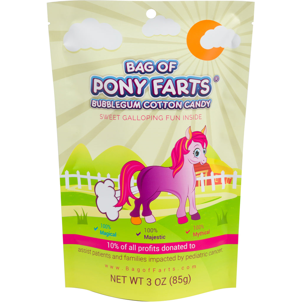 Little Stinker Bag of Pony Farts Cotton Candy Funny for All Ages Uniqu –  Bag of Farts